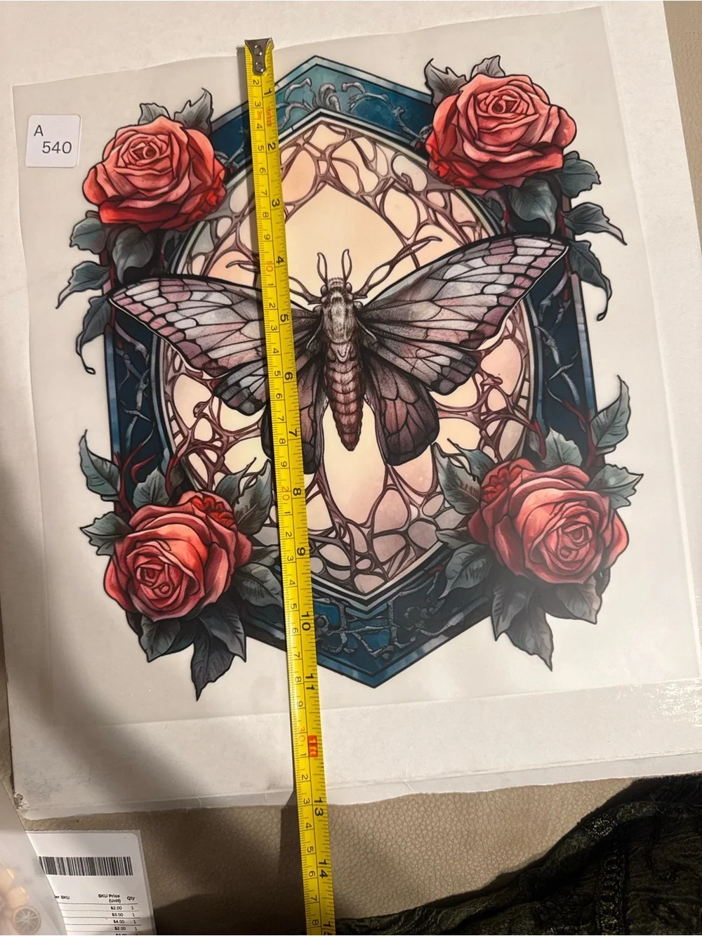 Day of the Dead Skull shirt transfer price for one only